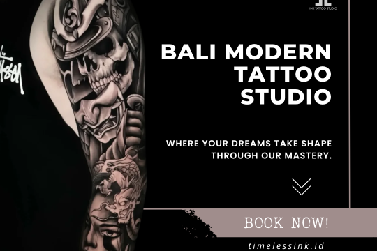 Bali Modern Tattoo Studio with Creative Expert Artists