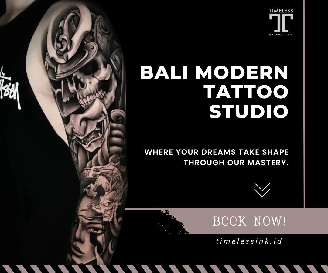 Bali Modern Tattoo Studio with Creative Expert Artists