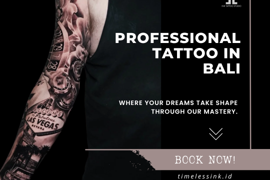 Professional Tattoo in Bali with Stunning Custom Artwork