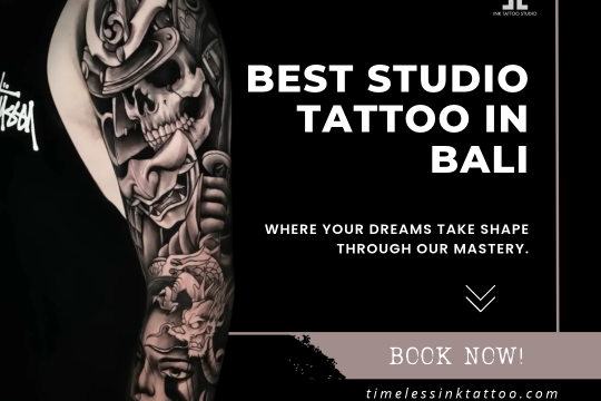 Best Studio Tattoo in Bali with Skilled and Creative Artists